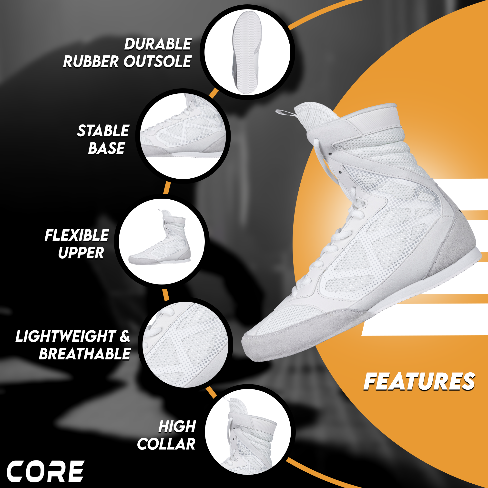 Lightweight hot sale boxing shoes