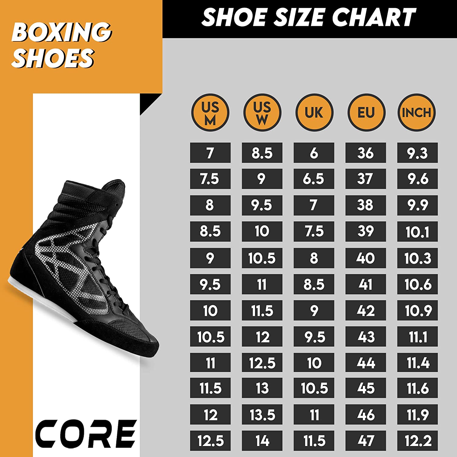 Nordcore Boxing Shoes