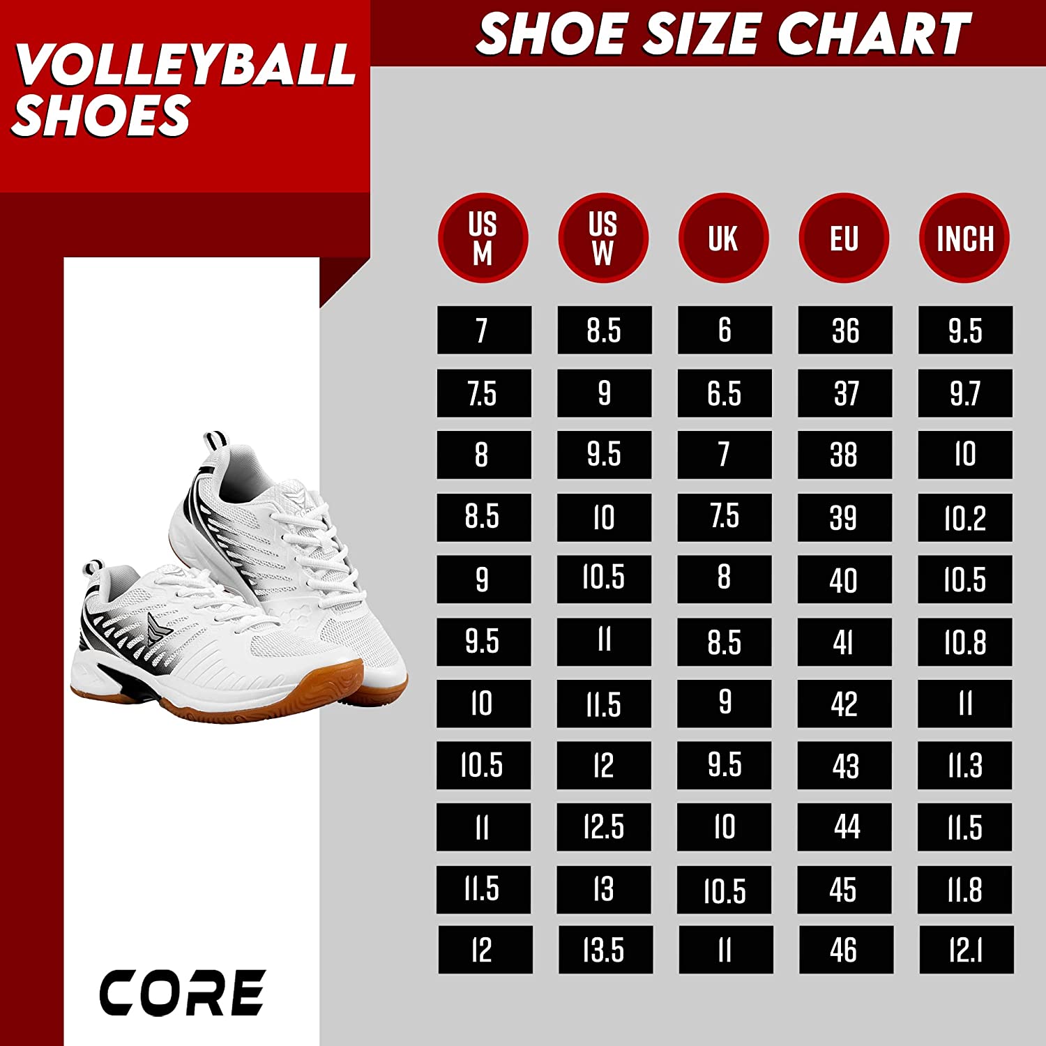 Core Volleyball Shoes