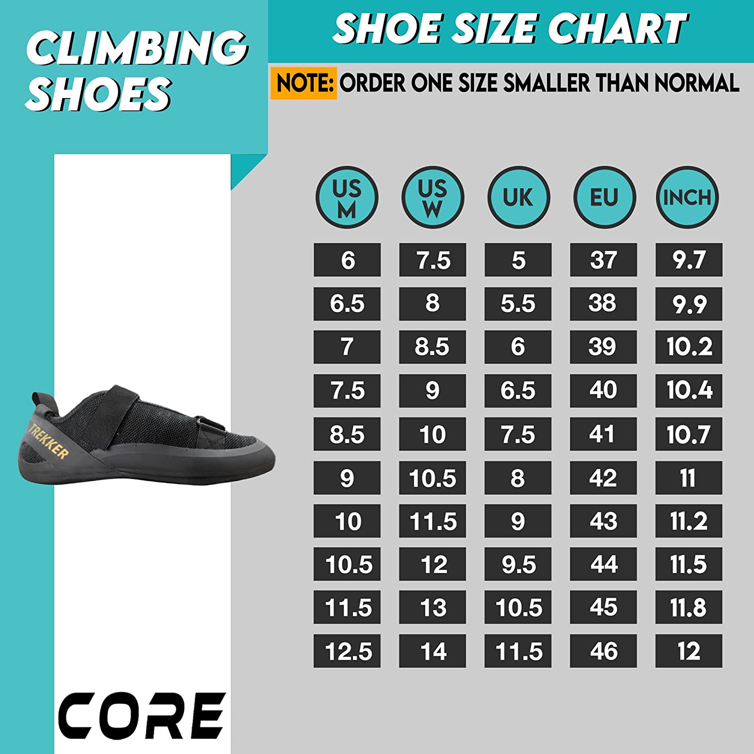 Core Climbing Shoes
