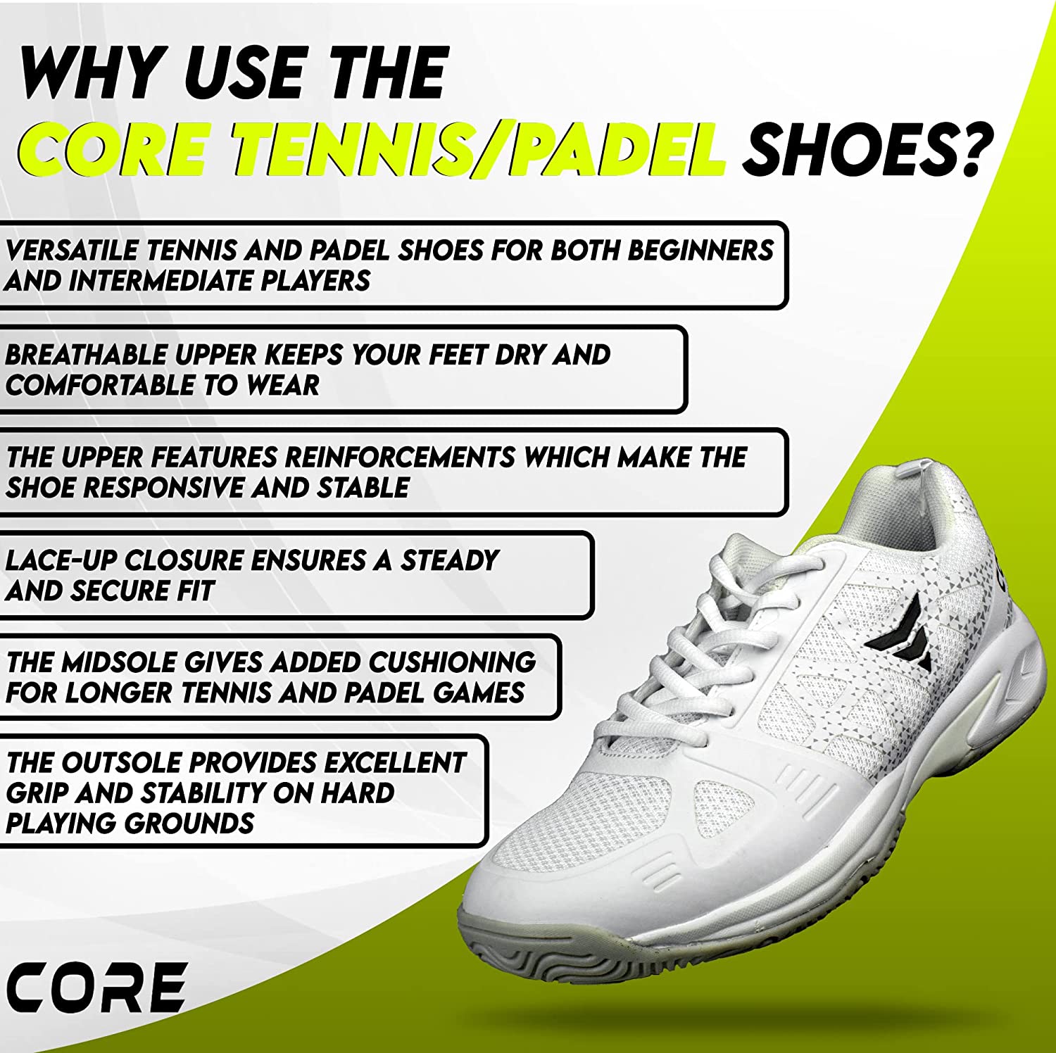 Core Tennis Shoes Netpro - 79.90 USD